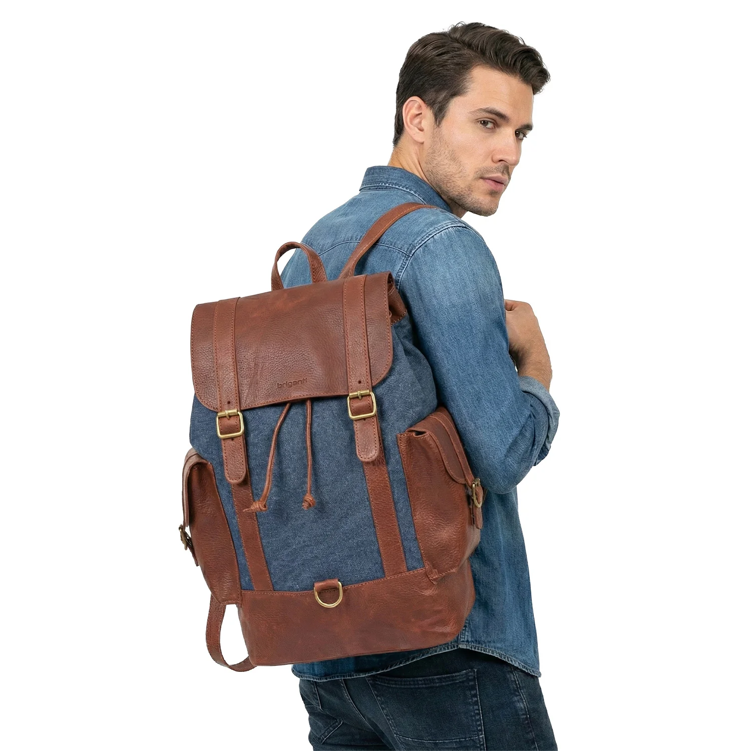 MOCHILA SUTERA AZUL - Image 2