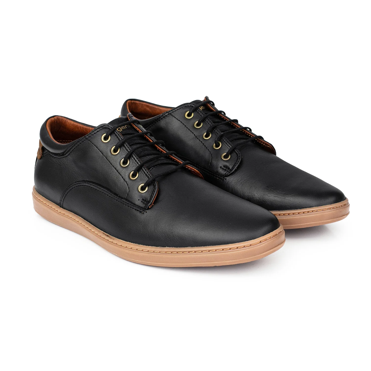 ZAPATO EMORY NEGRO Y BEIGE - Image 3