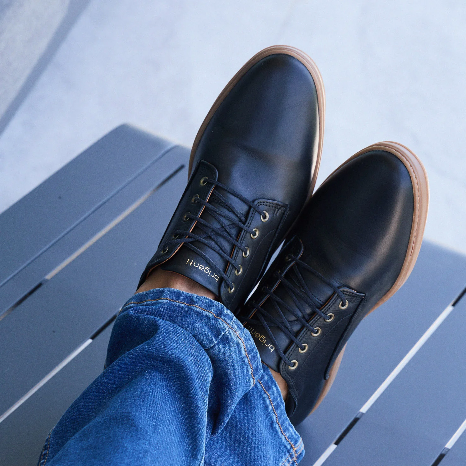 ZAPATO EMORY NEGRO Y BEIGE - Image 7