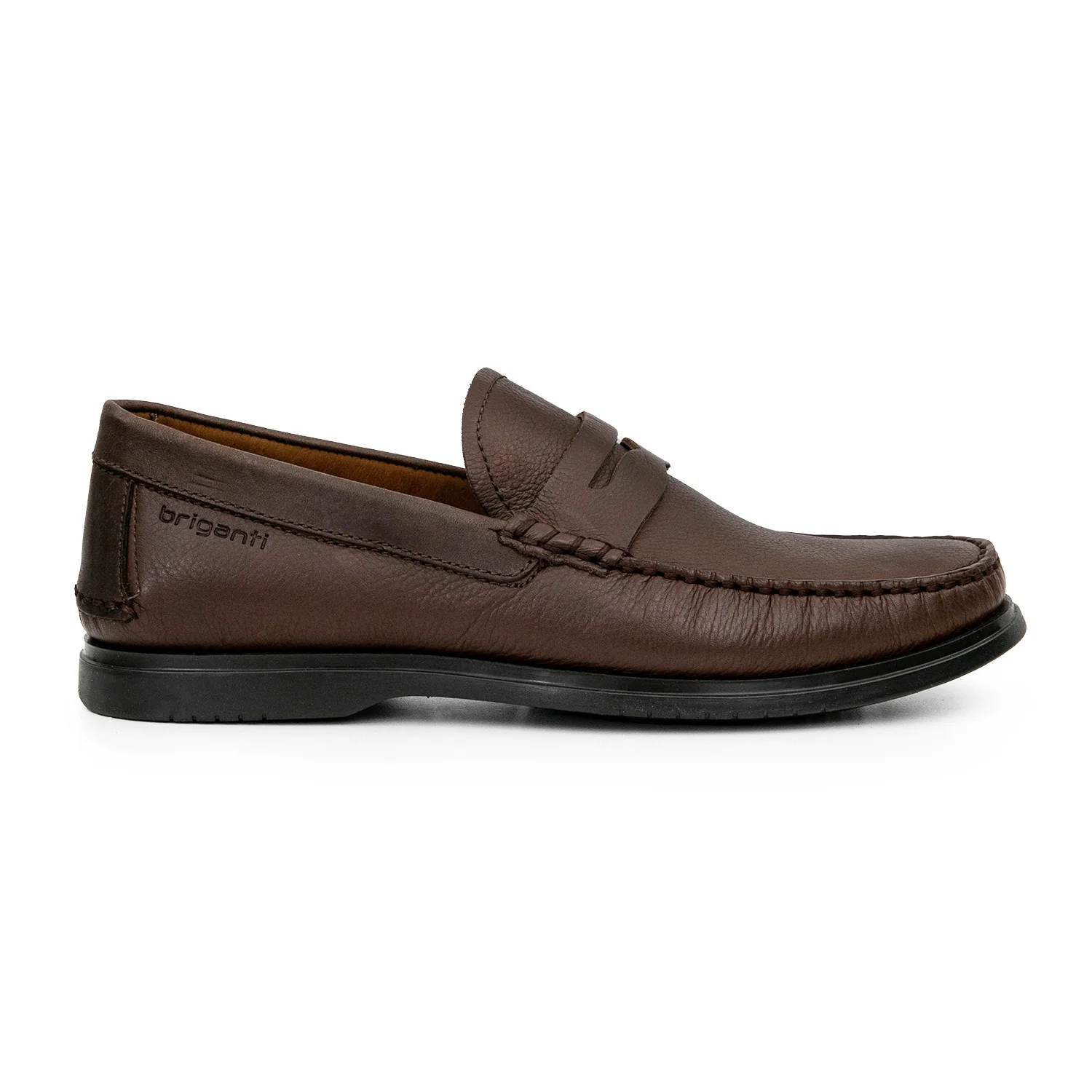MOCASIN CUÑA MARRON