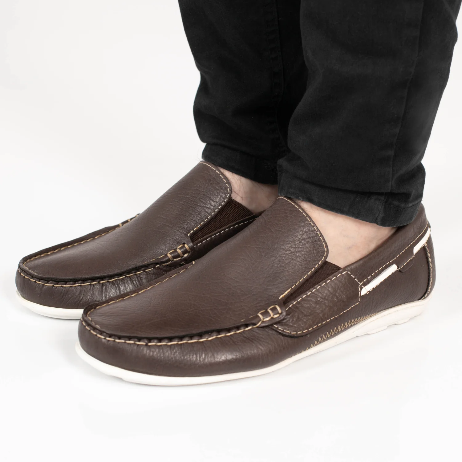 MOCASIN VOLGA CHOCOLATE. - Image 7