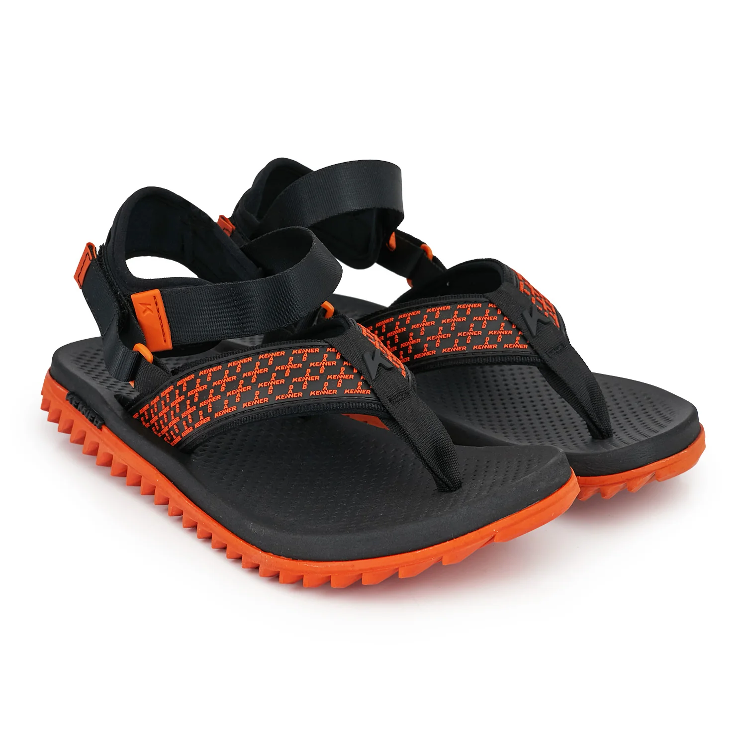 SANDALIA KIVAH DOUBLE NARANJA - Image 3