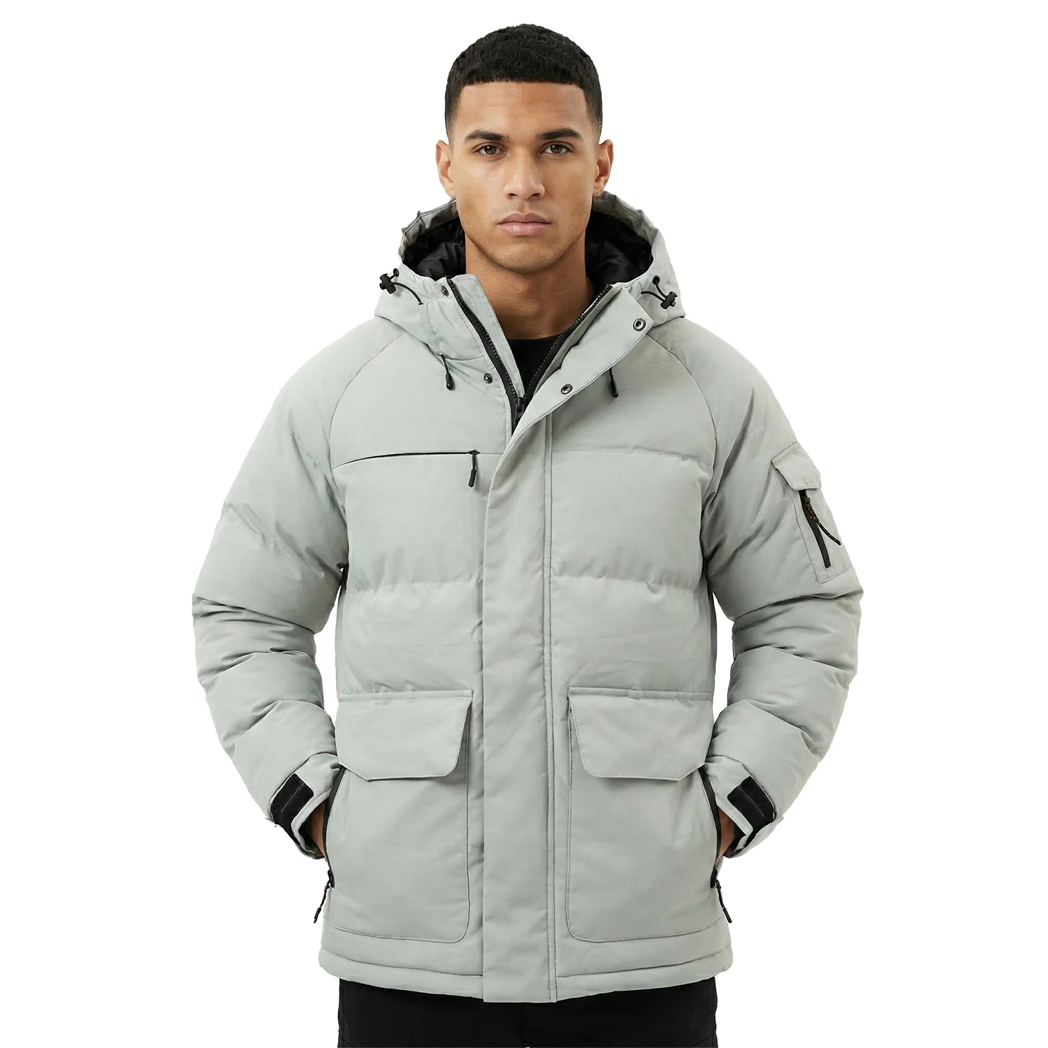 CAMPERA SEAN GRIS