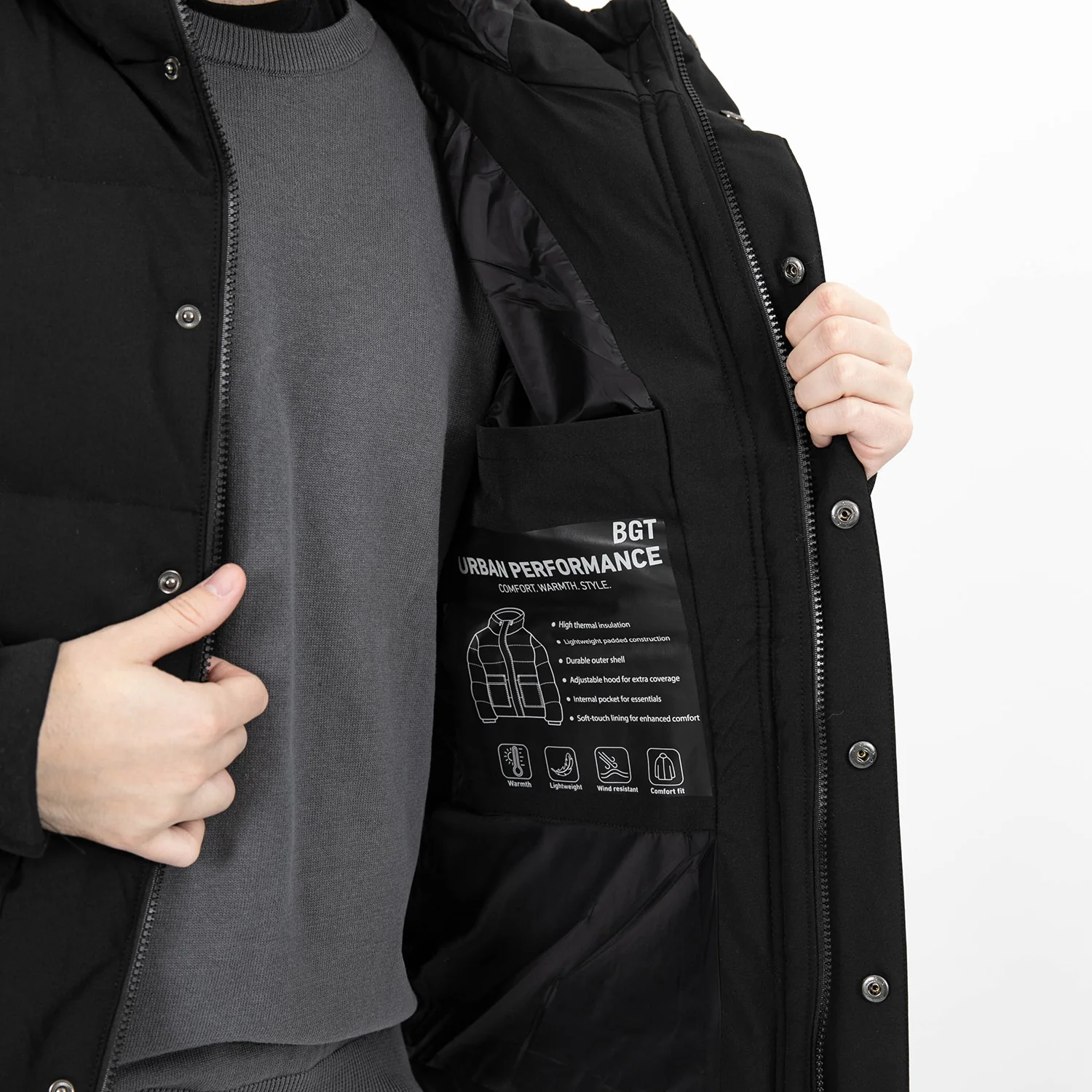 CAMPERA HAMILTON NEGRA - Image 6