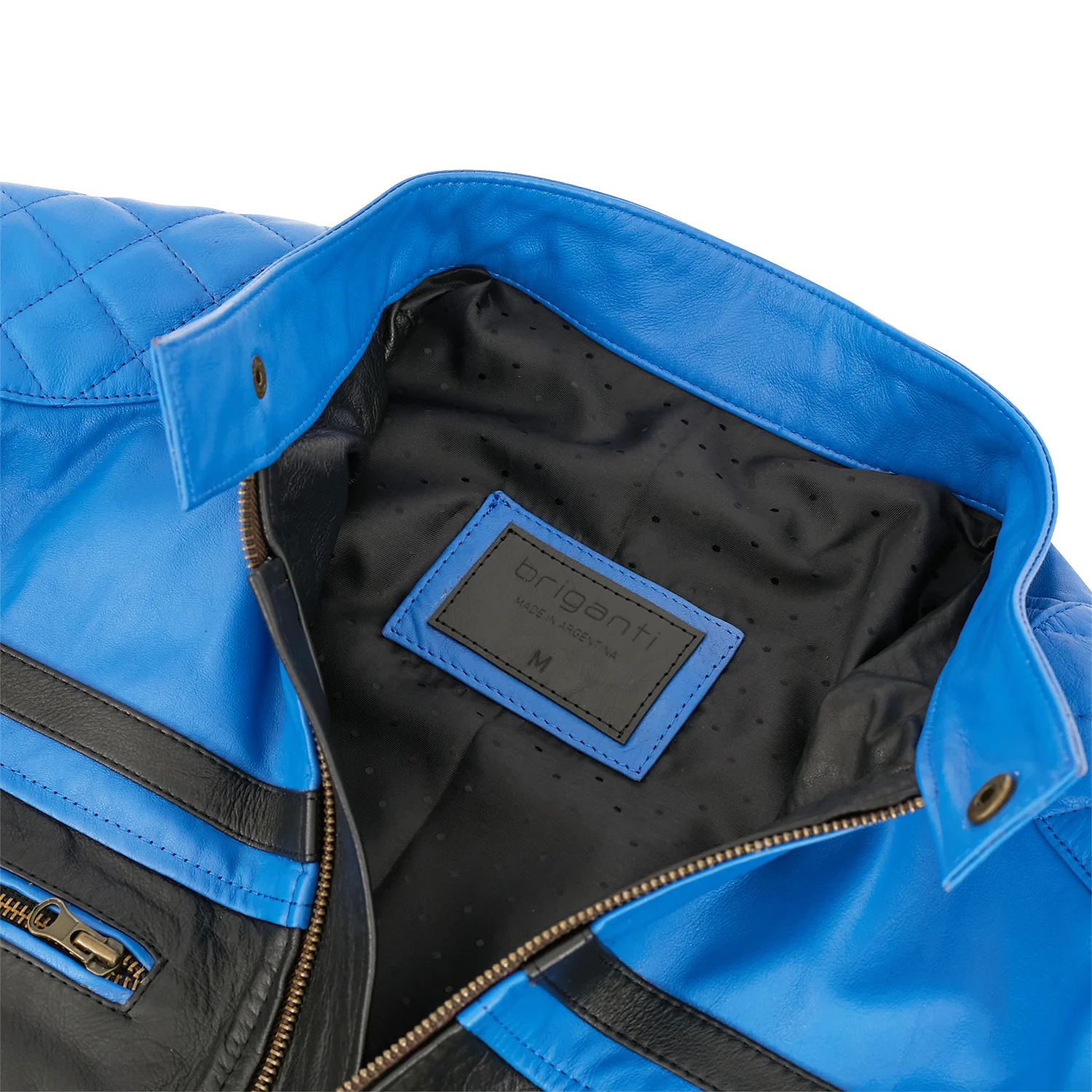 CAMPERA EMETT NEGRA Y AZUL - Image 9