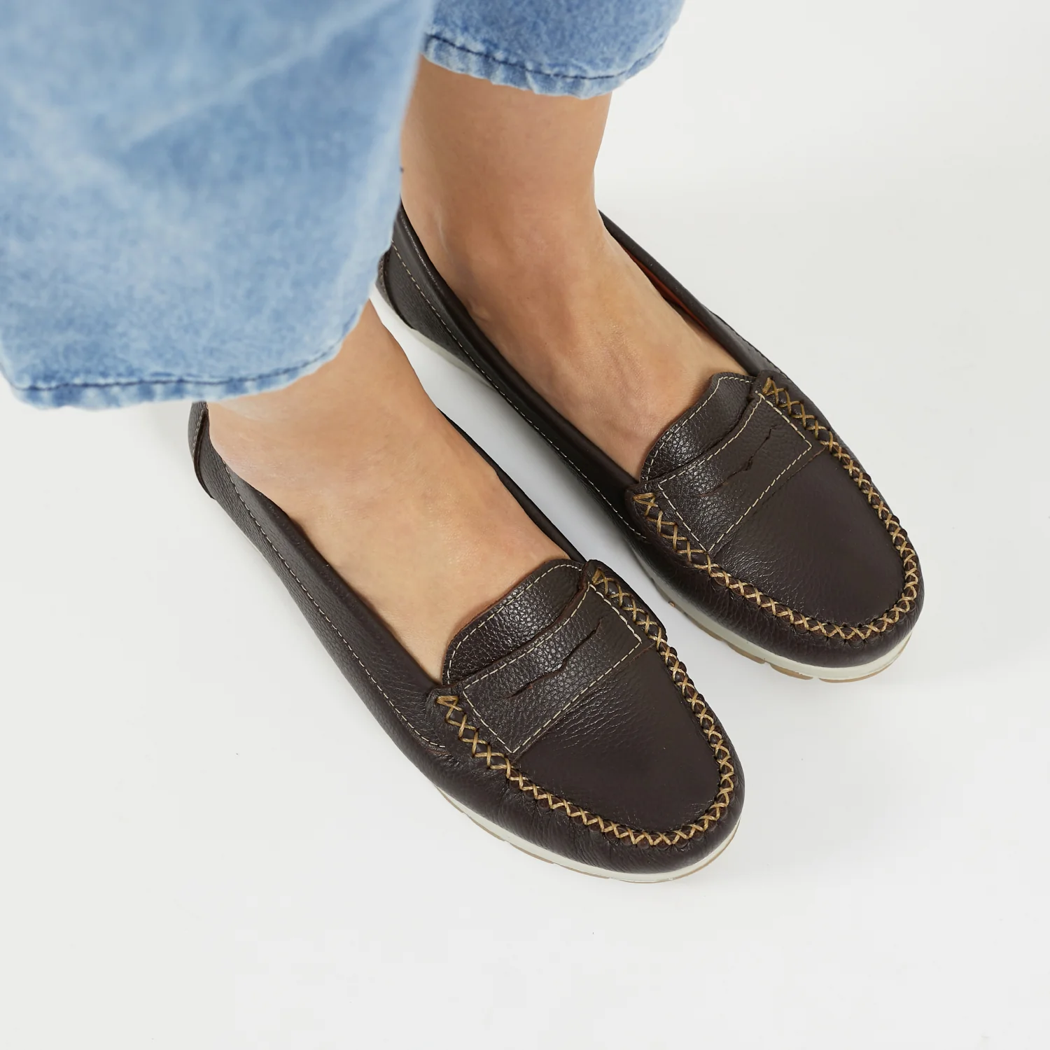 MOCASIN PAMPA CHOCOLATE - Image 7
