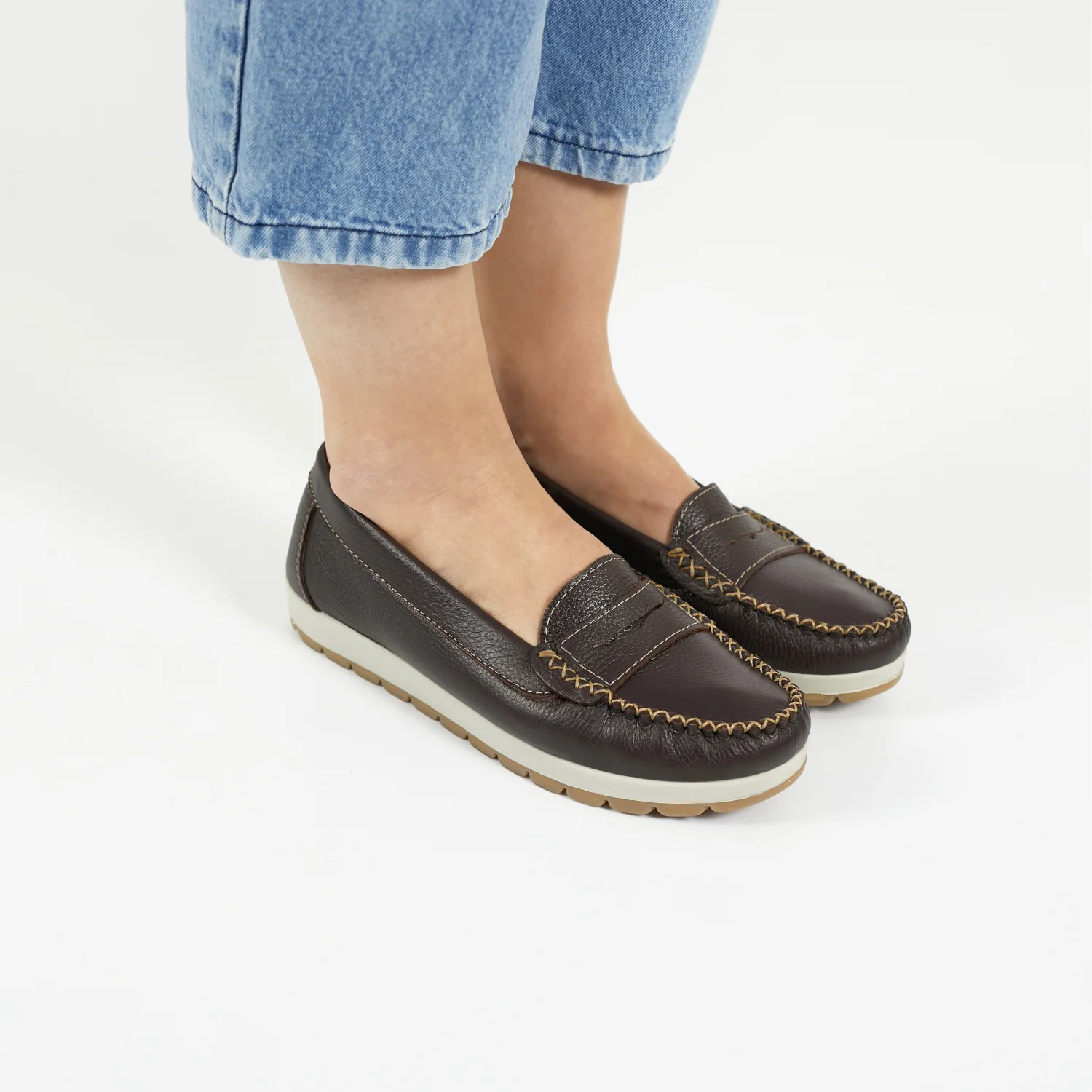 MOCASIN PAMPA CHOCOLATE - Image 8