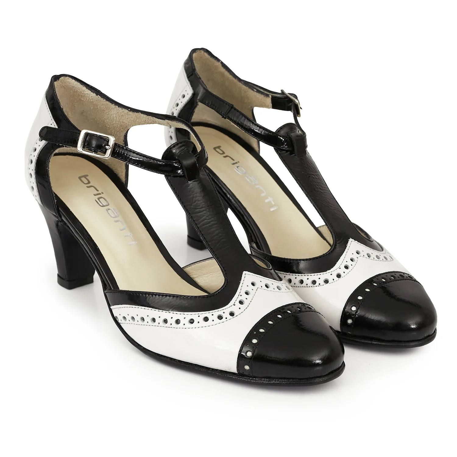 ZAPATO ARMINA NEGRA Y BLANCA - Image 3