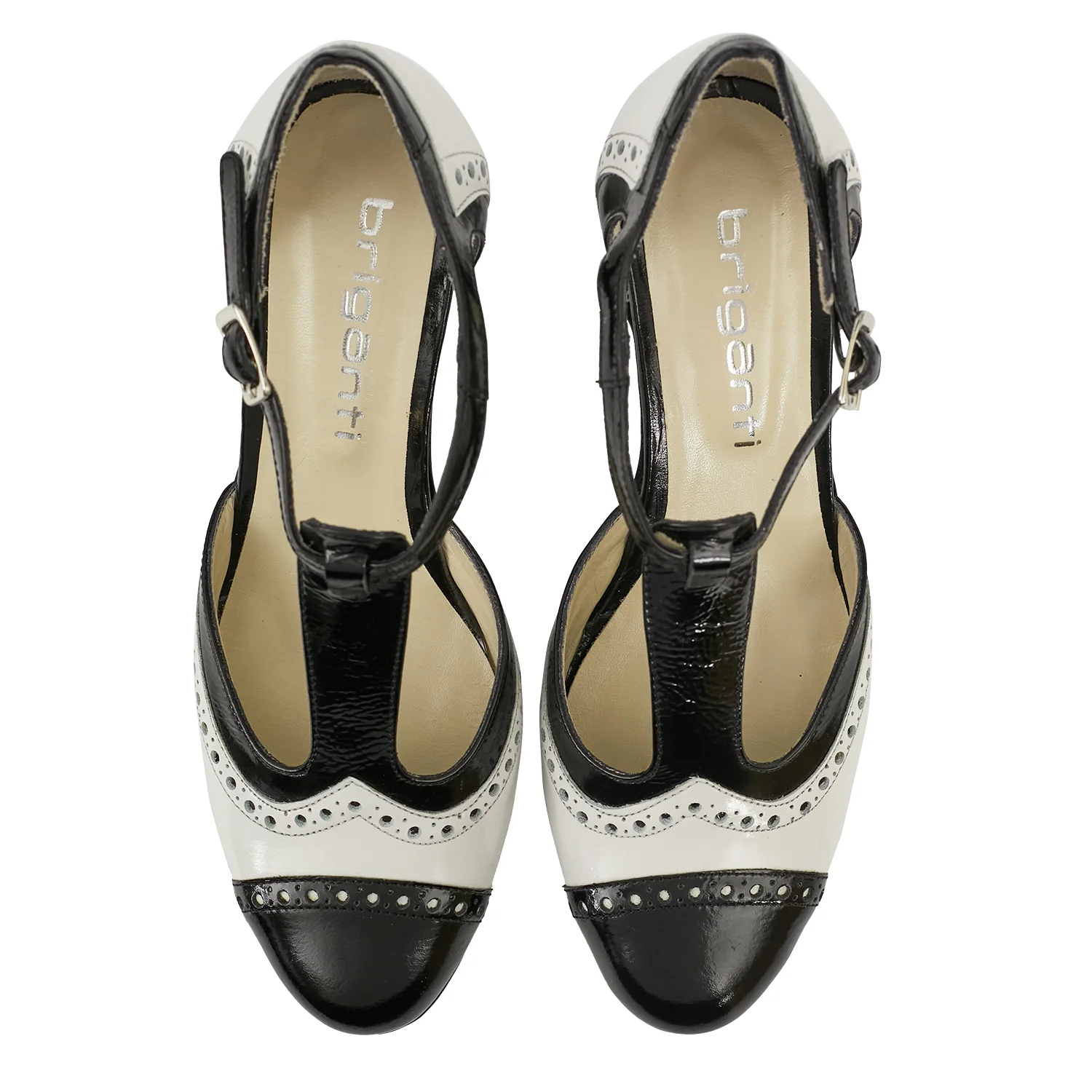 ZAPATO ARMINA NEGRA Y BLANCA - Image 5