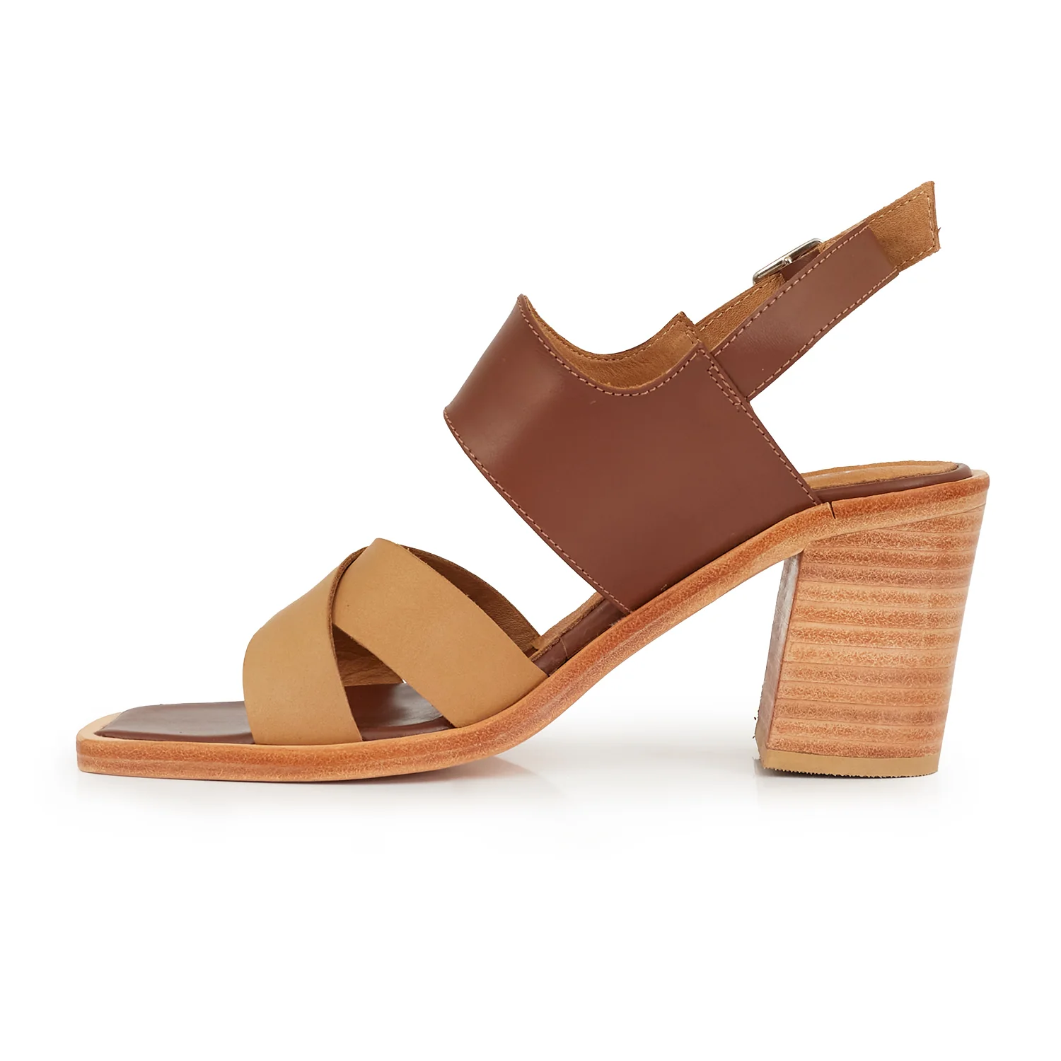 SANDALIA BADI MARRON - Image 2
