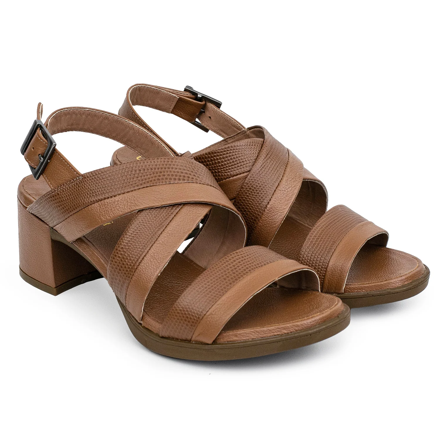 SANDALIA FLORA MARRON - Image 3