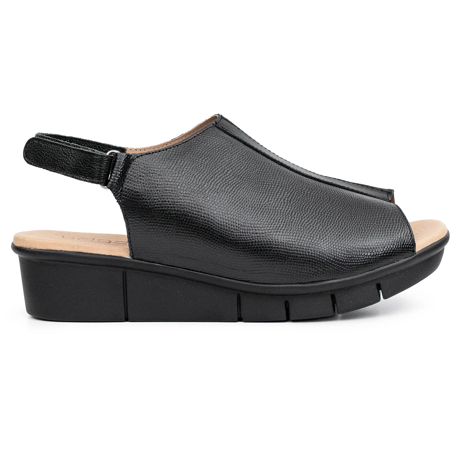 SANDALIA LUCRE NEGRA