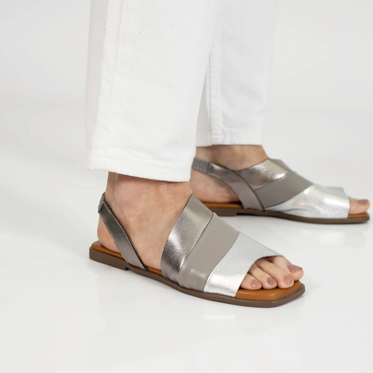 SANDALIA ERODE PLATA - Image 8