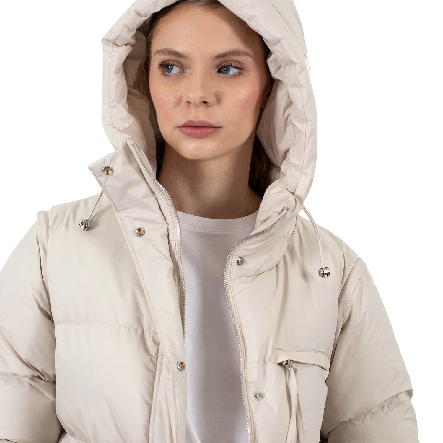CAMPERA - CHALECO ALEA BEIGE - Image 3