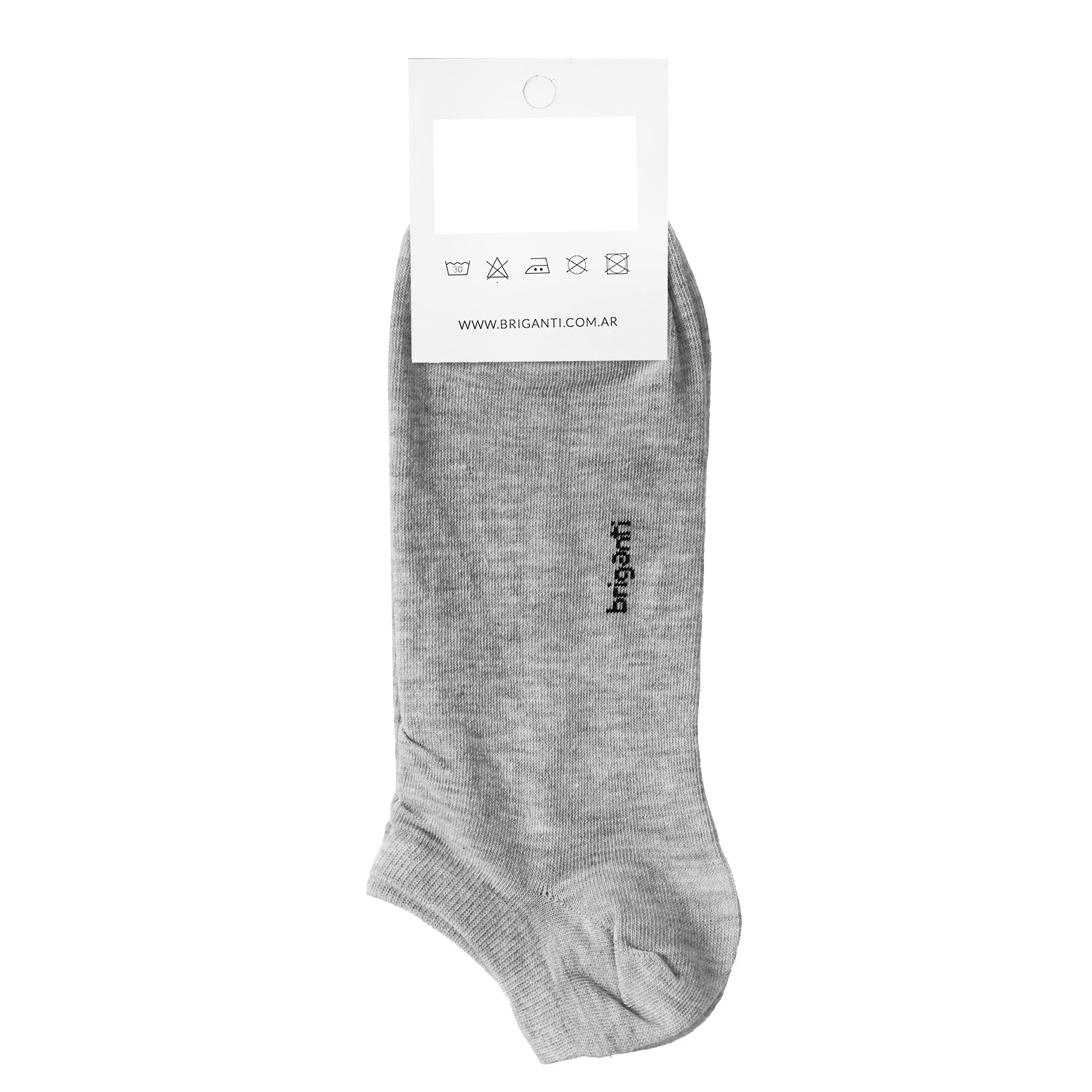 SOQUETE GRIS LISO M - Image 3