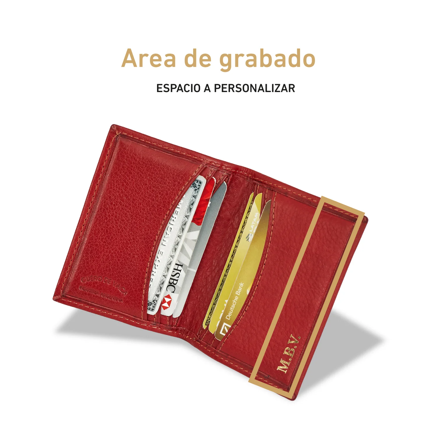 TARJETERO EMILO ROJO - Image 7