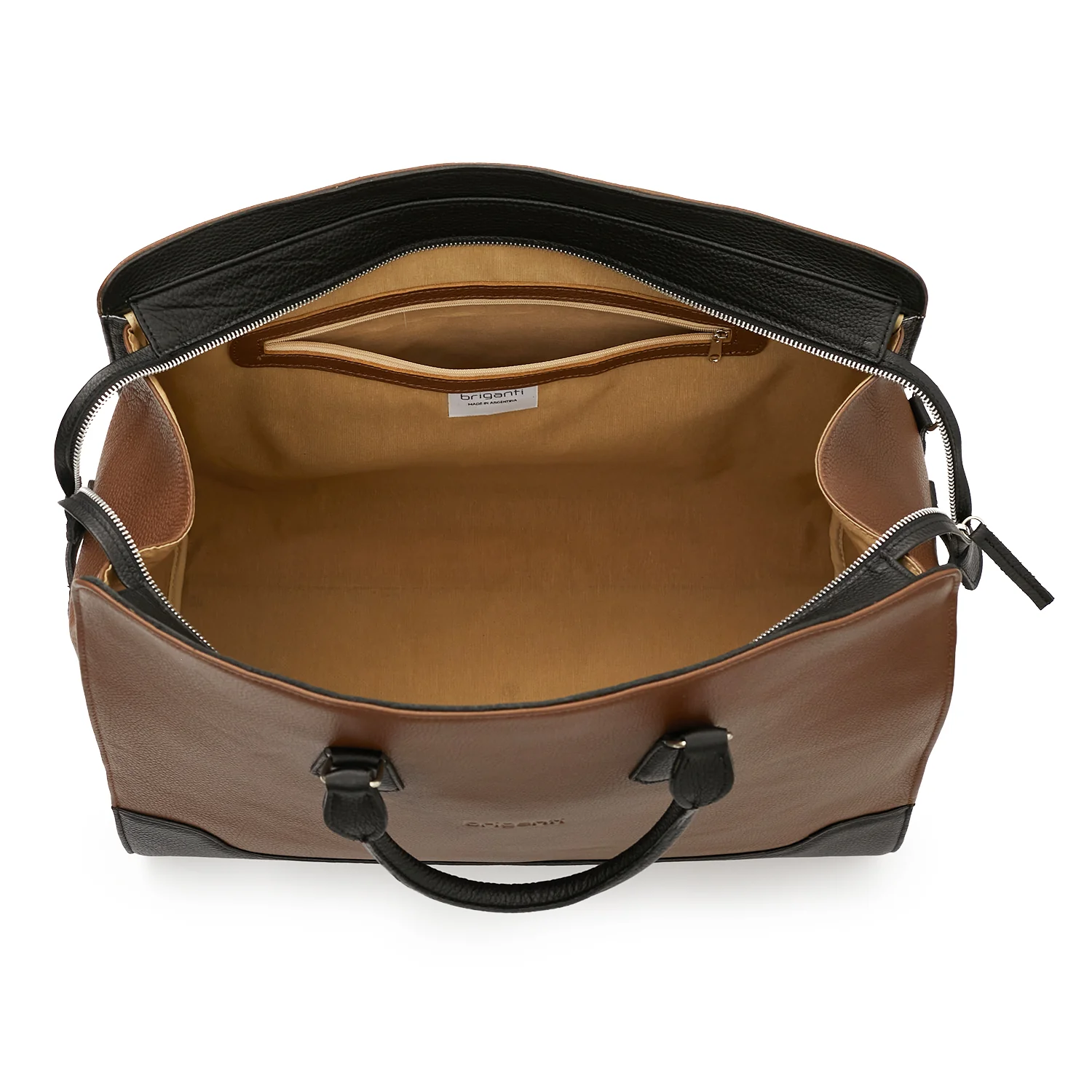 BOLSO LARIZI MARRON Y NEGRO - Image 7
