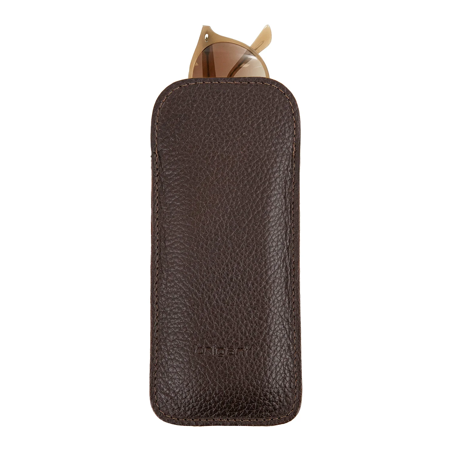 FUNDA LENTES MARRON