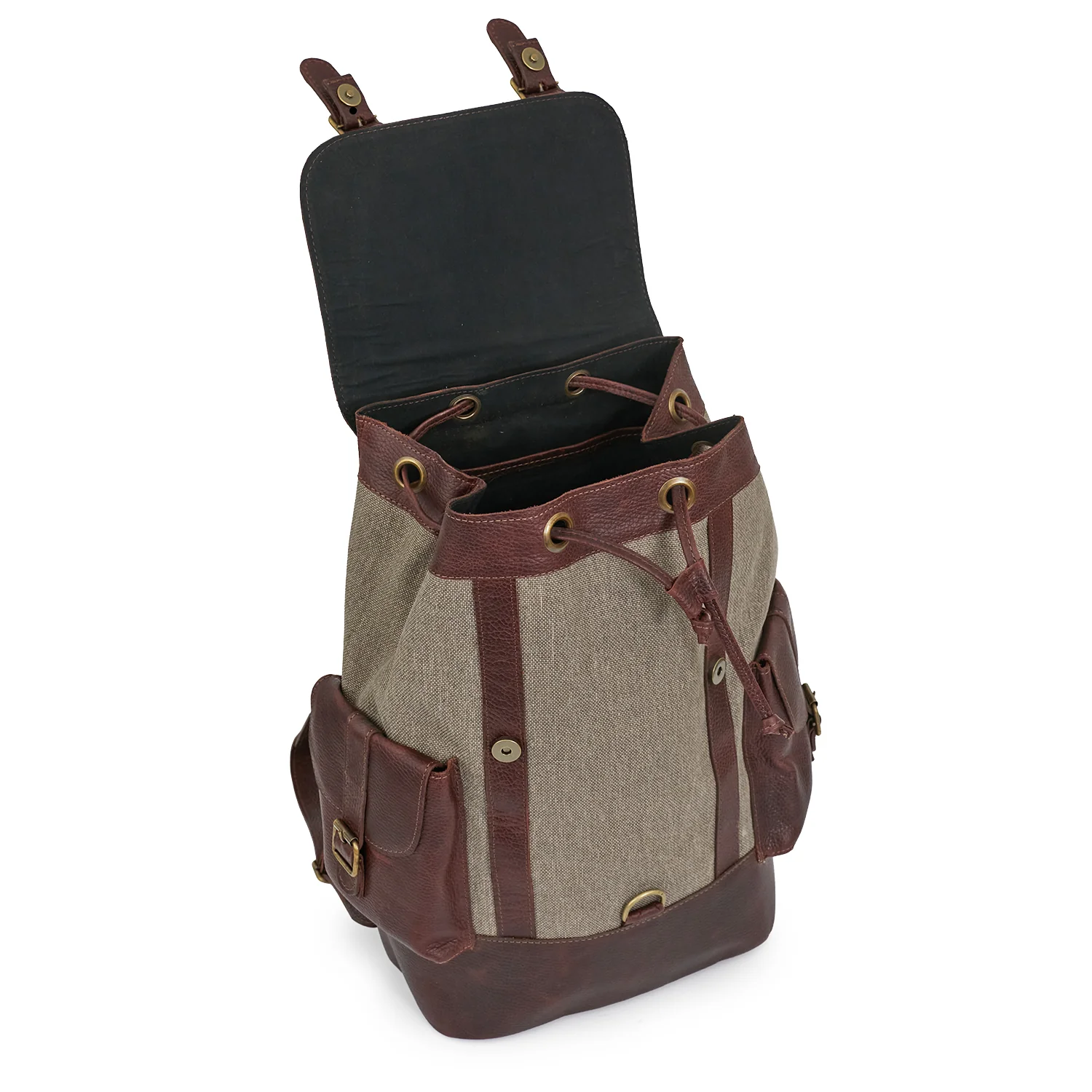 MOCHILA SUTERA MARRON - Image 5