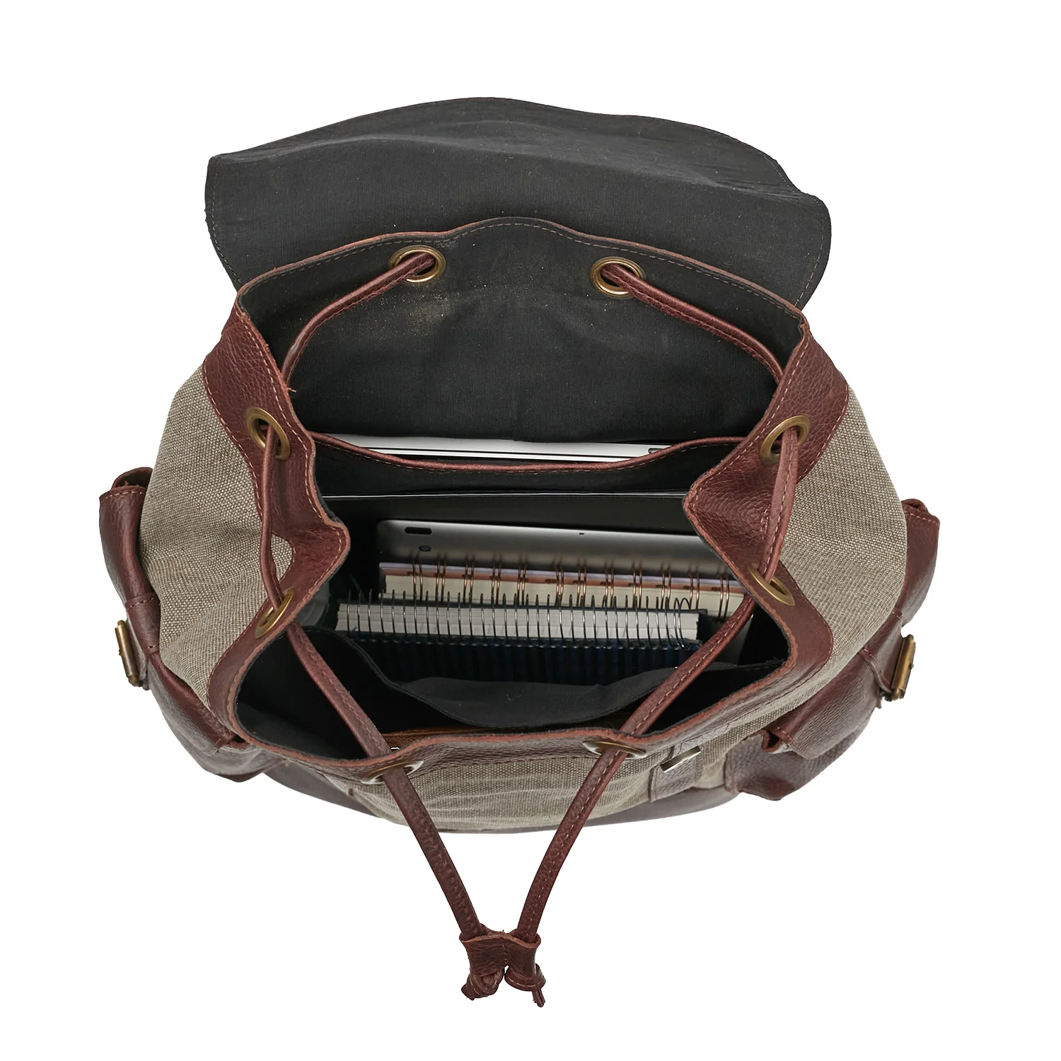 MOCHILA SUTERA MARRON - Image 7