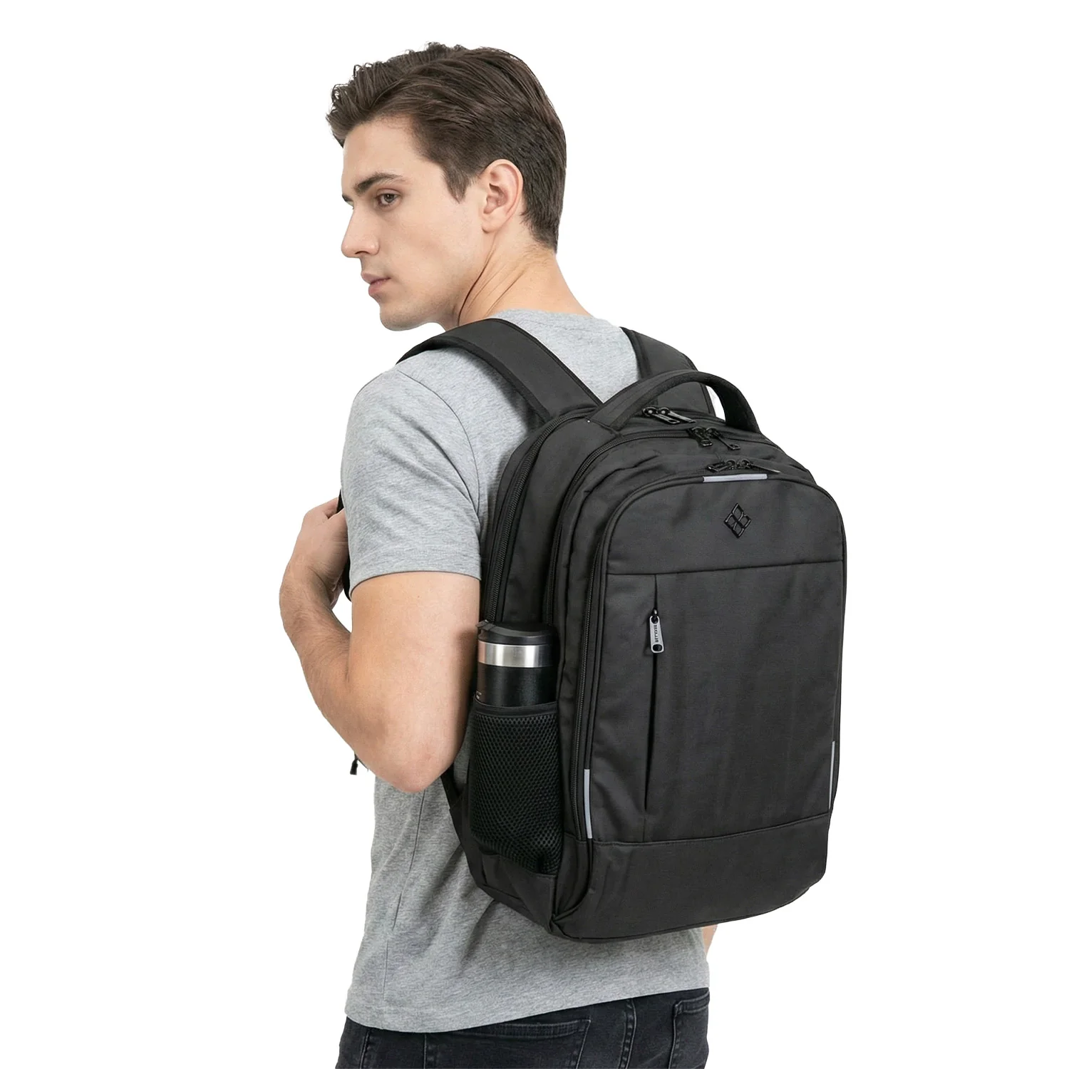MOCHILA BRUSELAS NEGRA - Image 2